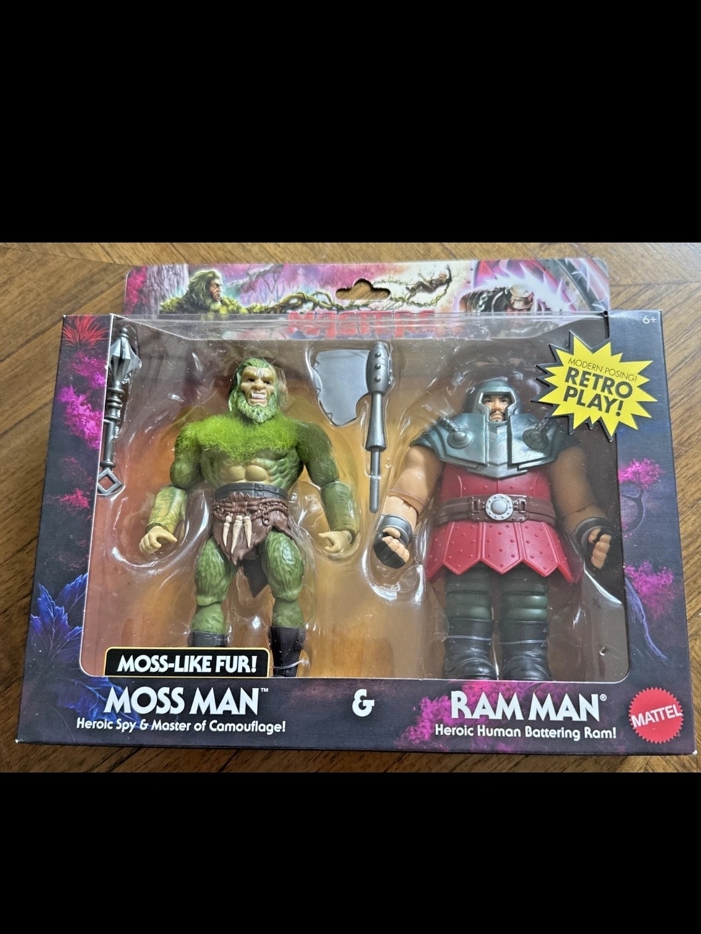 MOTU Movie 2026 Origins Retro Play 2-pack Moss Man & Ram Man JKN-96